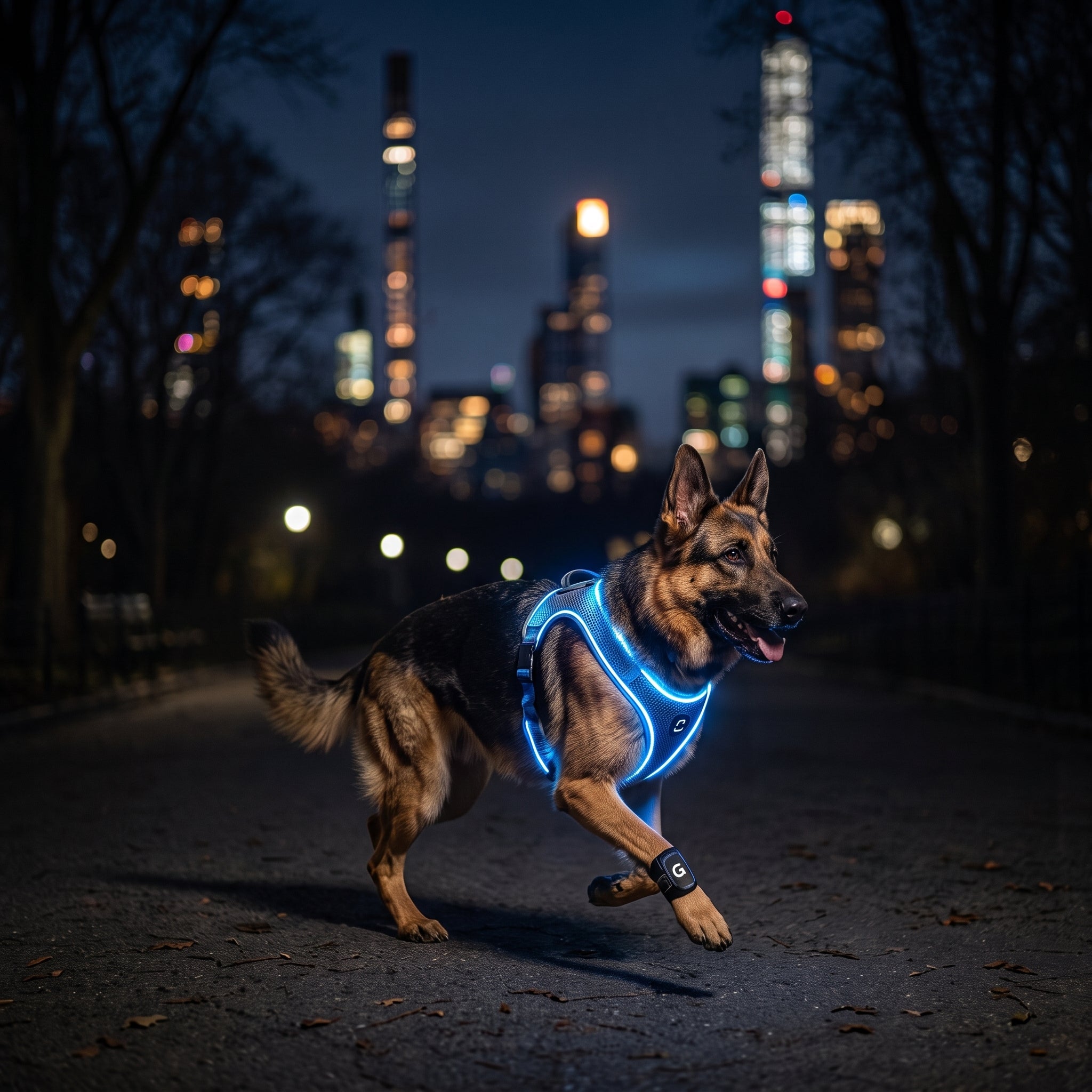 NovaTail Exclusive Rechargeable LED Dog Harness — Night Safety & Total Comfort