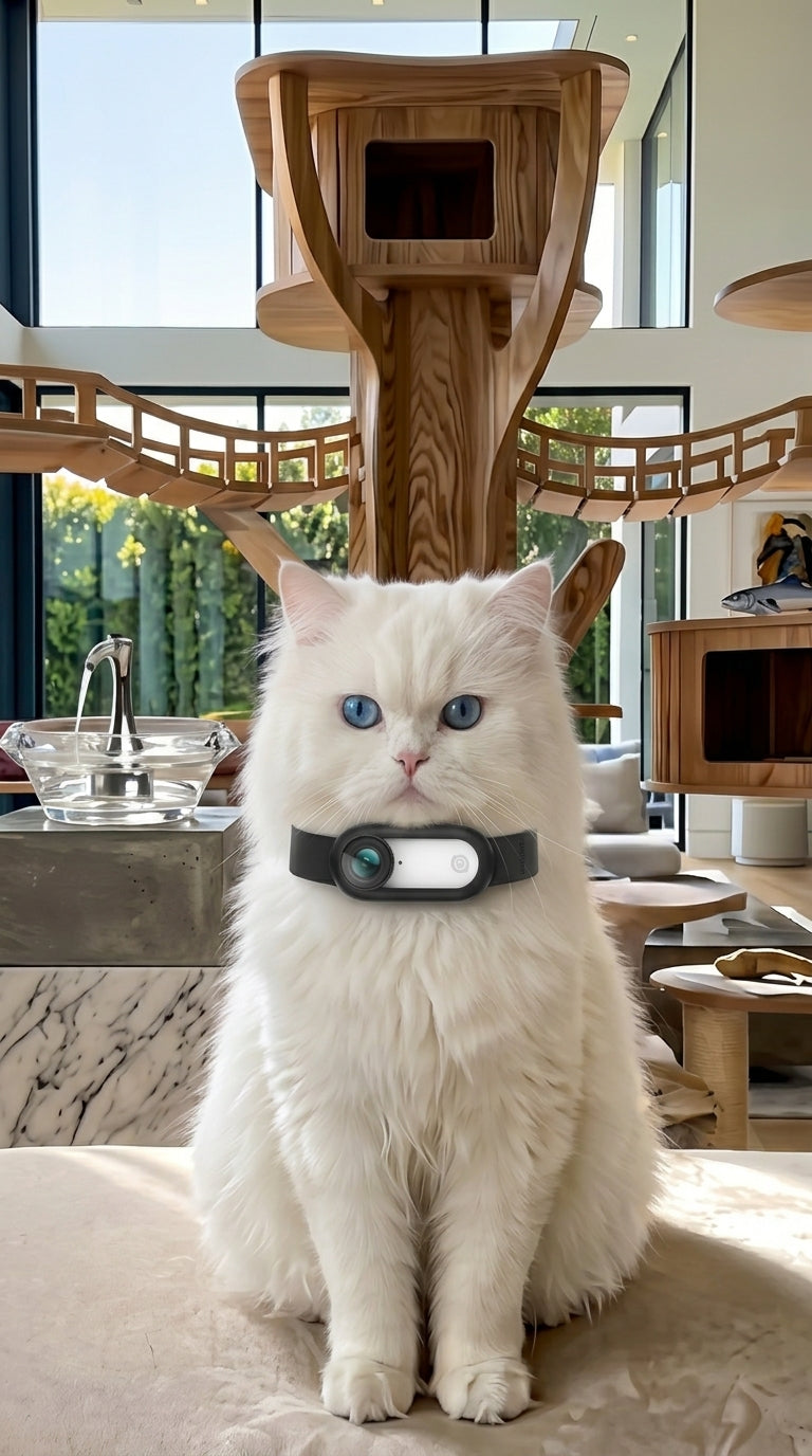 NovaTail Pet Exclusive  Collar Camera — See the World Through Your Pet's Eyes